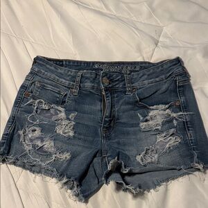 American Eagle Outfitters Distressed Denim Shorts